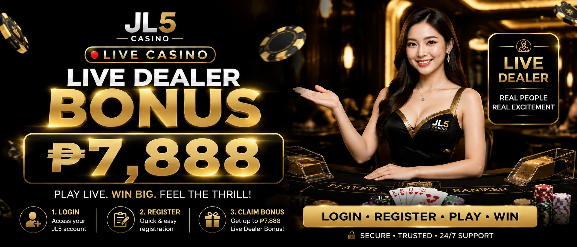jl5 live casino lobby preview